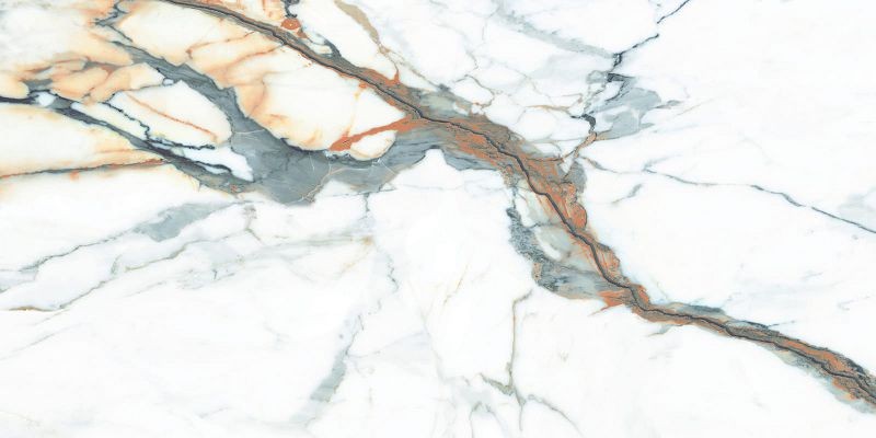 Himalaya Kahve Polished Rett. 59,7x119,7 płytki gresowe imitujące marmur 133332