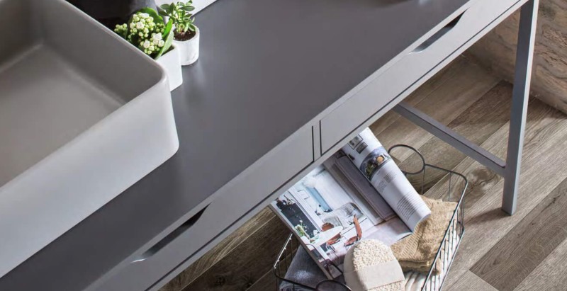 Gres szary jodełka francuska Marazzi Treverkfusion Grey M007 10X70 17411