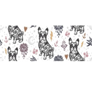 Aparici Glimpse Bulldog Ornato Wandfliese 29,75x99,55 cm