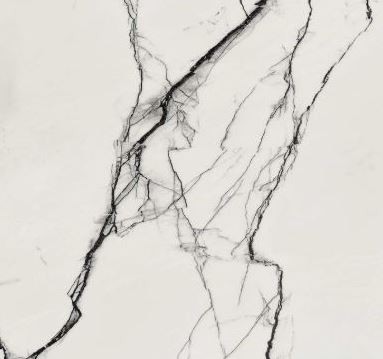 Płytki podłogowe marmur białe z czarną żyłą Florim Floor Gres B&W_Marble Breach Naturale 766598 60x60 93973