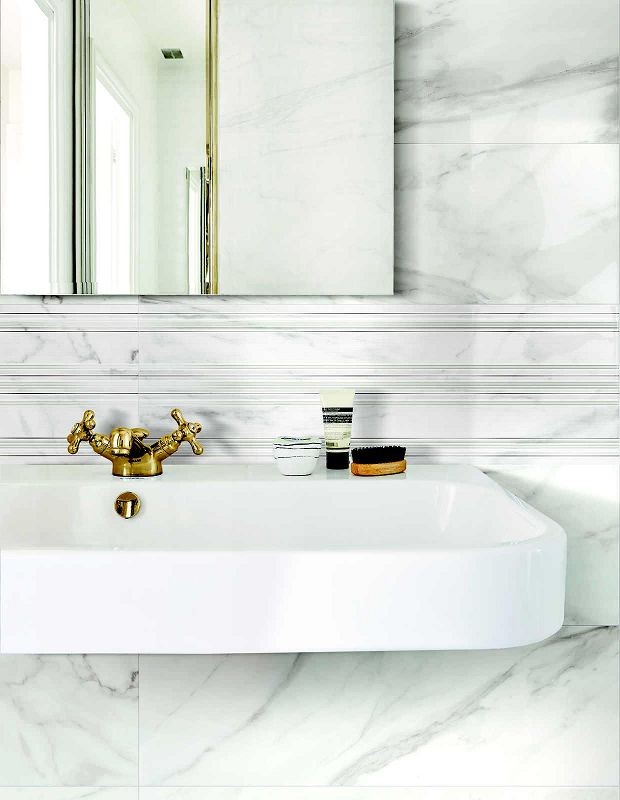 Marazzi Marbleplay White 30x90 M4NU płytka ścienna 139286