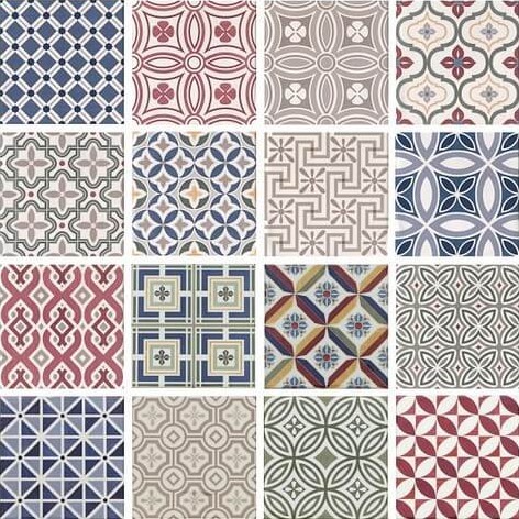 Płytki Equipe Decor Patchwork (mix 16) 13.2X13.2 20633