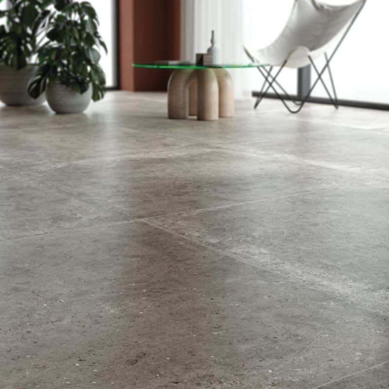 Ariana Anima Fango Naturale 120x120 płytki gresowe imitujące beton 104902