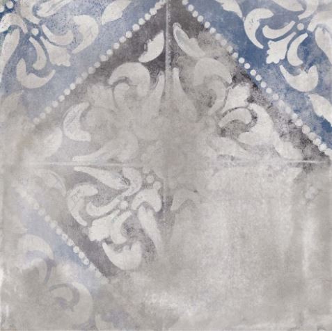 Płytka podłogowa szalon przetarty szary patchwork ABK Play Re-Used Mix Grey 20x20 