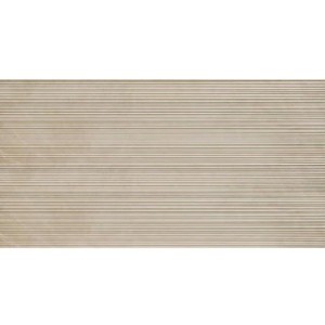 Italgraniti Shale Taupe Ribbed 60x120: Steinoptik Wandfliesen
