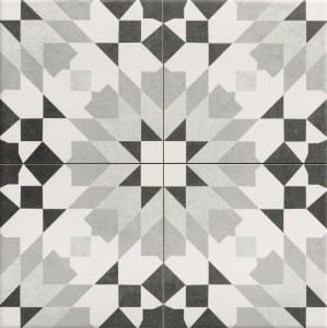 Realonda Marrakech Grau 44,2x44,2 Patchwork-Fliese