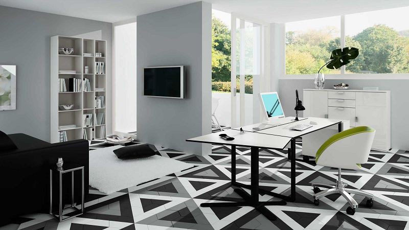 WOW Trapezium Floor Graphite Matt 9,8x23 płytka podłogowa 166017