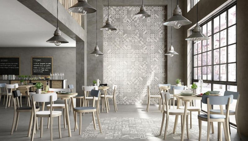 Płytki gres podłogowe szare beton Marazzi Block Silver MLJU 75X75 48309