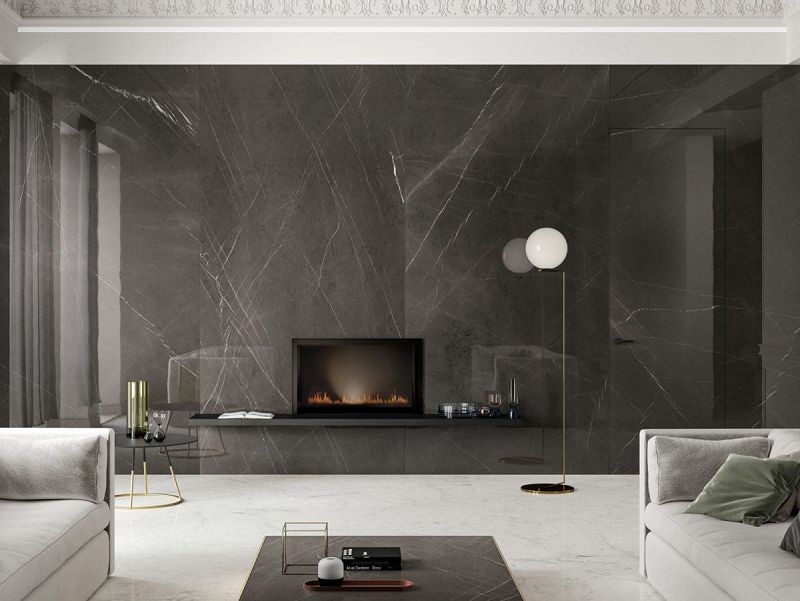 Italgraniti Lux Experience Pietra Grey Fade 80x80 płytki gresowe imitujące kamień 134027