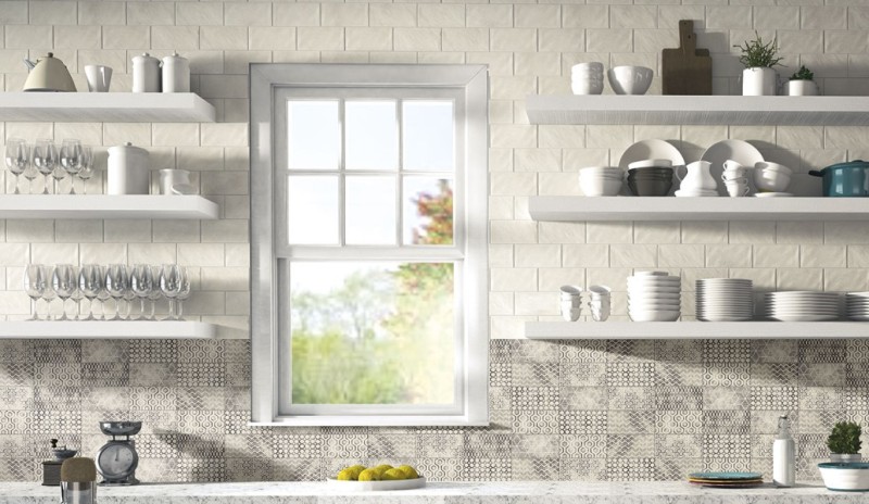 Płytki łazienkowe białe Mainzu Ravena Blanco 10x20 50092