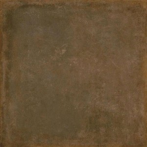 Arcana Lens-R Cobre 80x80: Metallisch glänzende Feinsteinzeugplatte
