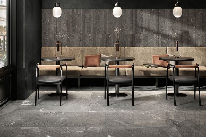 Coem Mea Lapis Grigio Scuro Naturale Rettificato 60x60 LS607R płytki kamienne gresowe 123950
