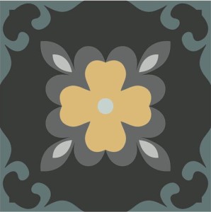 APE Carmen Tonality Dahlia Night 15x15: Dekorgres Fliesen