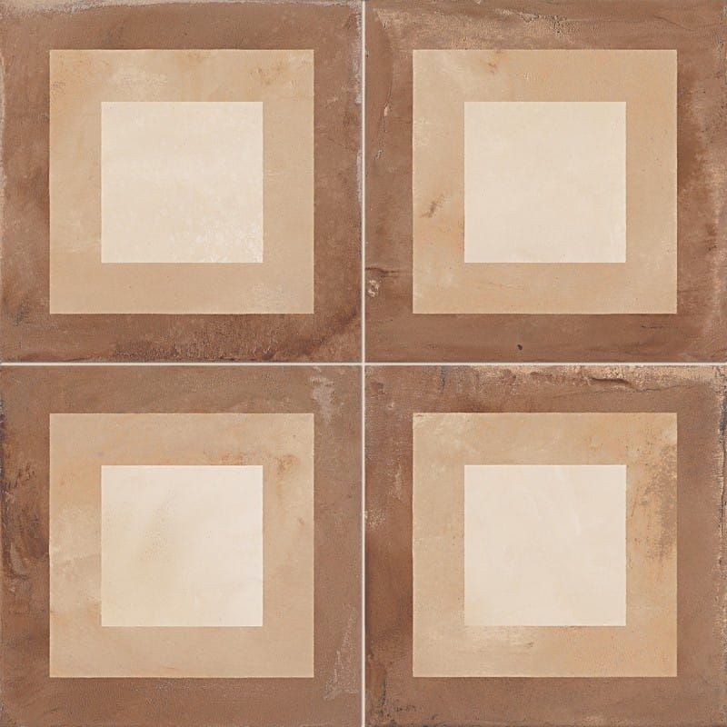 Marca Corona Terra Quadrato Versione C 20x20 0377 płytki gresowe patchworkowe 144588