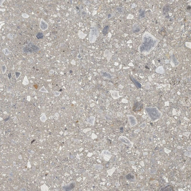 Cerrad Ceppo Nuovo Silver Poler 119,7x119,7 płytki gresowe imitujące lastryko 105308