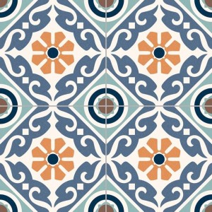 Gayafores Musa Mix Fliesen 33x33 Bodenbelag Patchwork