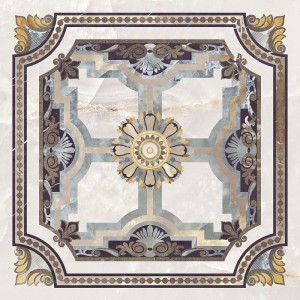 Aparici Magma Centro Pulido 59,55x59,55: Feinsteinzeug-Dekorfliesen