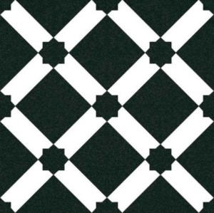 Vives Palau Grafito 20x20 Patchwork Fliese für Boden