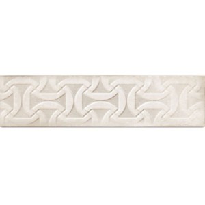 Cifre Drop Relieve Ivory Brillo 7,5x30 Wandfliesen