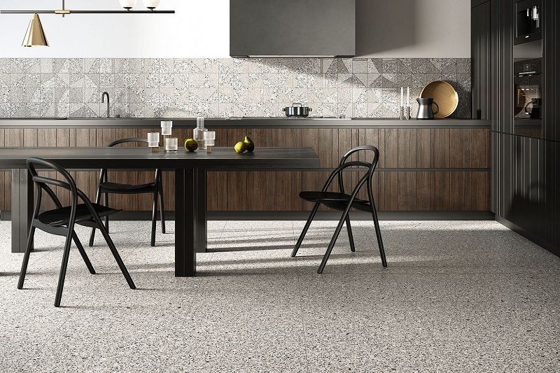 Coem Porfirica Aglo Grey Lucidato Rettificato 60x60 POA603L płytki gresowe lastryko 124128