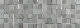 Płytki imitujące szary beton Porcelanosa Rodano mosaico silver 33,3x100 62699