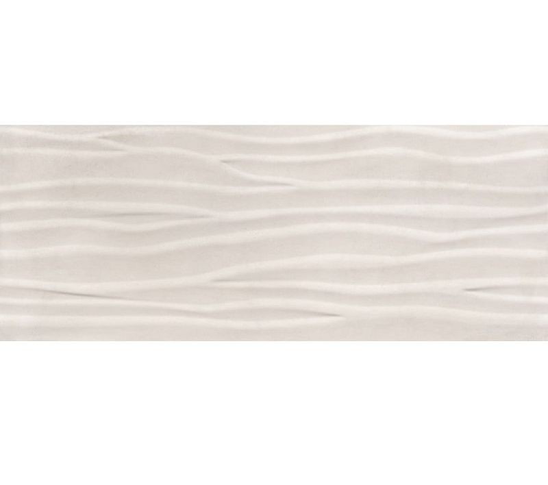 Cifre Relieve Wave Titan Ivory Brillo 30x90 płytka ścienna 122394