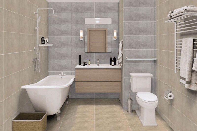 Gresy beton szary Marazzi Clays Lava MLUL 60x120 36220