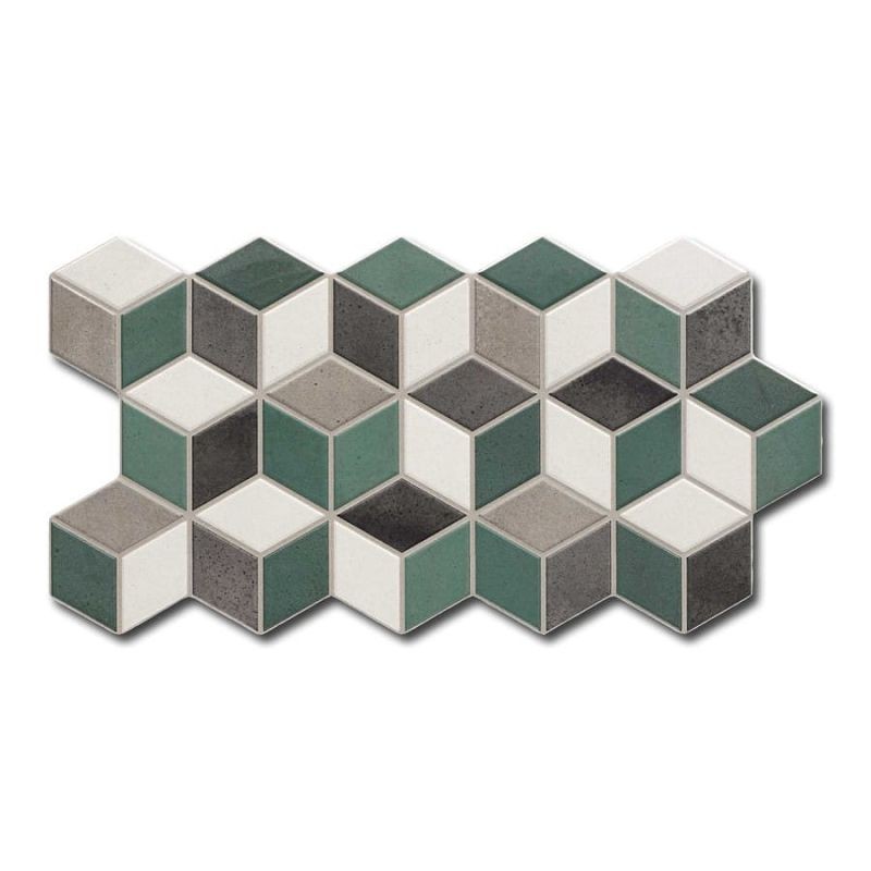 Realonda Rhombus Emerald 26,5x51 płytka gresowa 150142