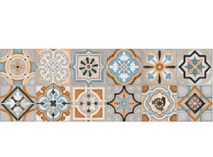 Vives Satinados Urso Multicolor 25x75 Wandfliesen