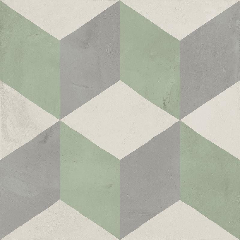 Marca Corona Terra Art Mix Sabbia/Menta 20x20 I394 płytki gresowe patchworkowe 144393