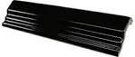 Sockelfliesen EQUIPE EVOLUTION MONACO SCHWARZ GLANZ 2X20