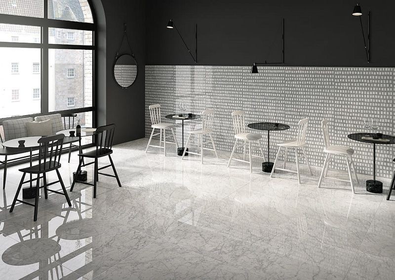 Fioranese Marmorea Bianco Gioia Effect Matt 74x74 MM750R płytki marmurowe gresowe 130478