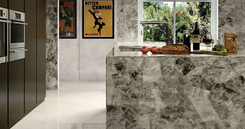 Casalgrande Padana Onici Onice Ghiaccio Naturale 60x120-6,5mm płytki gresowe imitujące kamień 119094