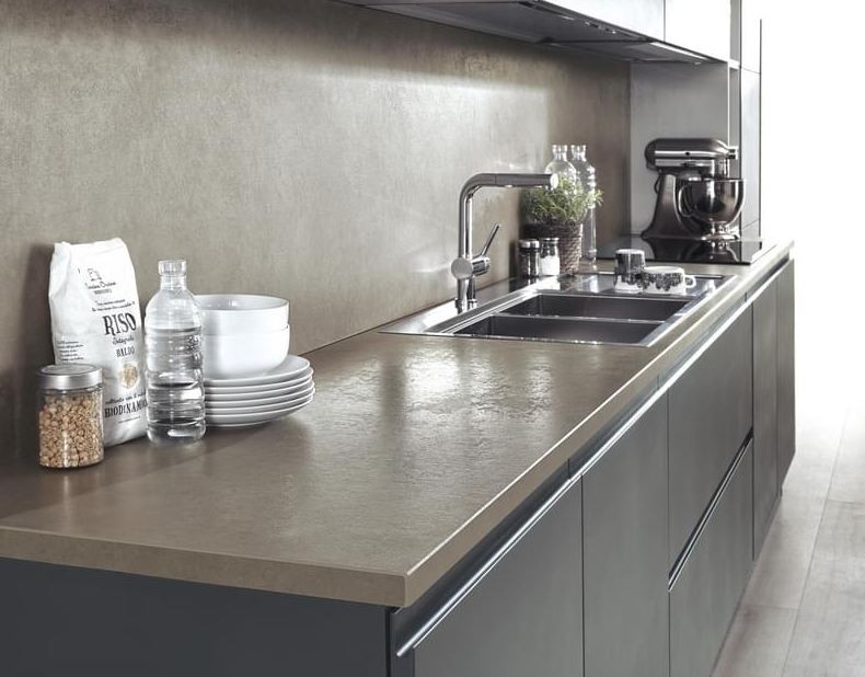Płytki wielkoformatowe betonopodobne Laminam Fokos Terra 5+ 100x300 49122