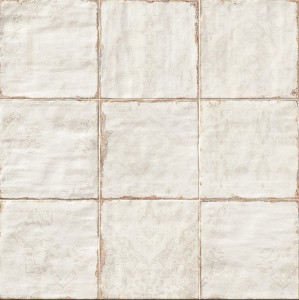 Mainzu Livorno Tirreno 20x20: Weiße Badezimmerfliesen