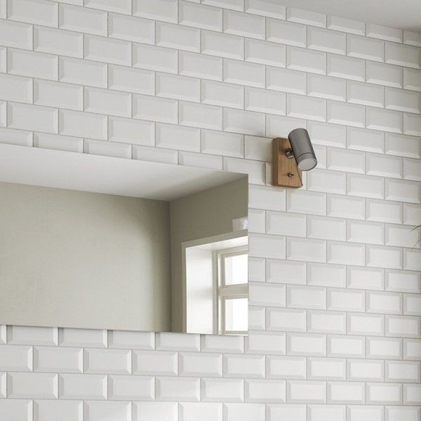 Equipe Metro White Matt 10x20 płytka ścienna 128320