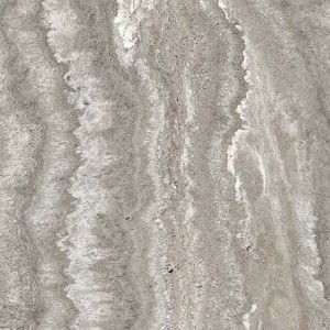 Casalgrande Padana Marmoker Travertino Titanium Naturale 60x60: Travertin-Feinsteinzeug Fliesen